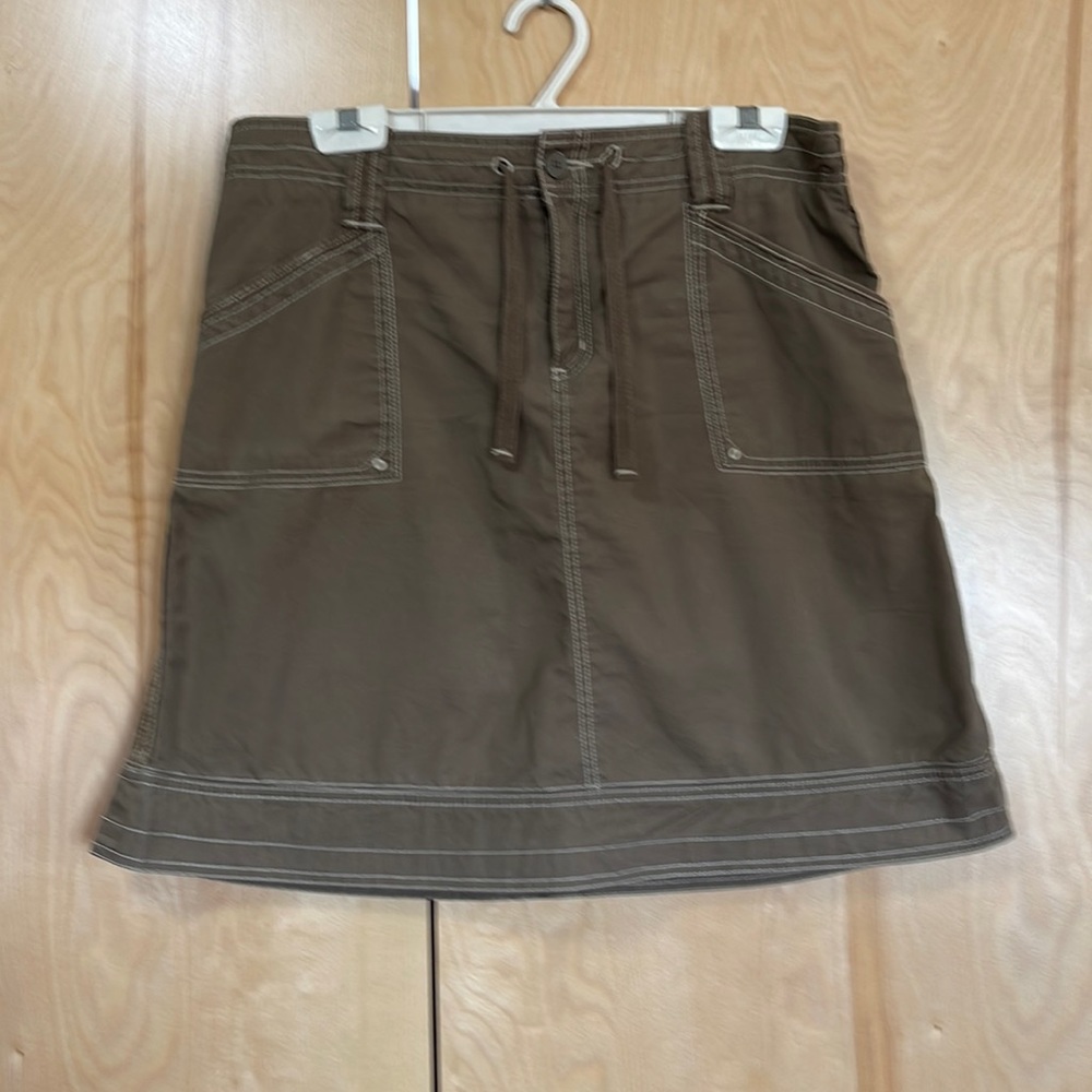 Khaki Green Skirt 8